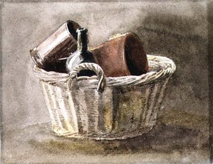 静物（水彩） 作： Peter de Wint