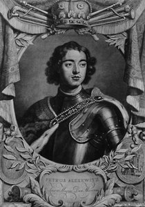 ピョートル大帝、ロシア皇帝、c1698 1894 作： Peter van Gunst