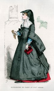 パリのブルジョワーズ、16世紀1882〜1884 作： Petit