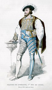クロードドロレーヌ、初代ギズ公爵、16世紀1882〜1884年 作： Petit