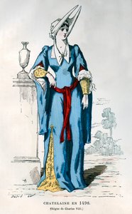 フランスのシャルル8世の時代の邸宅の女神、1498年1882〜1884年。 作： Petit