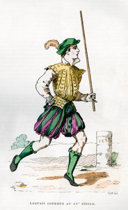 メッセンジャー、15世紀1882-1884 作： Petit