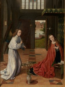 Yksityiskohta julistuksesta 作： Petrus Christus