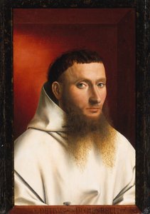 カルトジオ会修道士の肖像 作： Petrus Christus