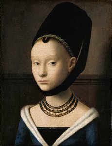 若い女性の肖像