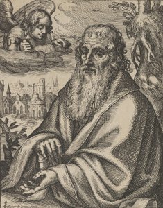 マシュー、The Four Evangelists、1610-20 より。 作： Petrus Feddes