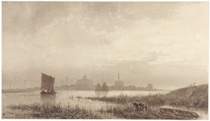 ヴェーレの眺め 作： Petrus Franciscus Greive