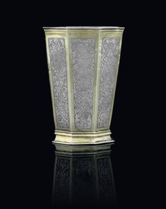 ビーカー、1725年頃 作： Petrus III Hiemesch