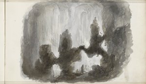滴石の洞窟 作： Petrus Johannes Schotel