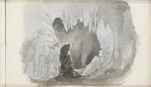 滴石の洞窟 作： Petrus Johannes Schotel