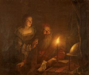 反逆罪で誤認逮捕されたエティエンヌ・ヴァン・デン・ベルグ」1826年～1870年 作： Petrus van Schendel