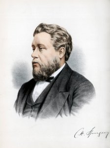 チャールズハドンスポルジョン、イギリスのバプテストの説教者、c1890。 作： Petter and Galpin Cassell