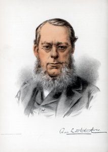 リチャード・アシェトン・クロス、初代クロス子爵、英国の政治家、c1890。 作： Petter and Galpin Cassell