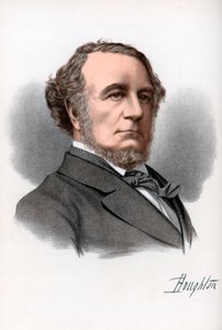 リチャードモンクトンミルズ、初代男爵ホートン、イギリスの詩人で政治家、c1890。 作： Petter and Galpin Cassell