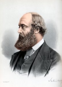 ロバートガスコインセシル、ソールズベリー第3侯爵、イギリスの政治家、首相、c1890。