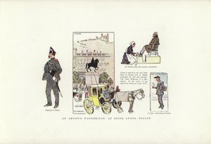 アーティストの放浪、ディジョン、リヨン、ツーロン 作： Phil May