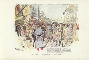 マルセイユでのアーティストの放浪