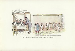 パリからツーロンまでのアーティストの放浪 作： Phil May
