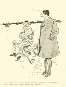 フィル・メイの漫画（1890年代）（リトグラフ 作： Phil May