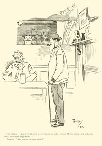 フィル・メイの漫画（1890年代）（リトグラフ 作： Phil May