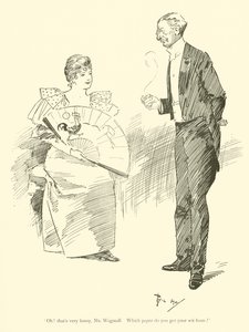 フィル・メイの漫画（1890年代）（リトグラフ