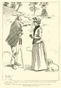フィル・メイの漫画（1890年代）（リトグラフ 作： Phil May