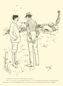 フィル・メイの漫画（1890年代）（リトグラフ 作： Phil May