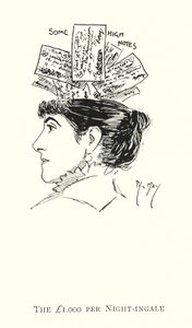 The £1,000 per Night-ingale (litho) 作： Phil May