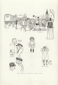 パリ近郊のピュトーのフェット 作： Phil May