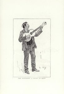 ギタリスト、ローマでの研究