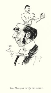 クイーンズベリー侯爵(リトグラフ) 作： Phil May
