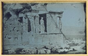 Erechtheion、アクロポリス、アテネ、1842年