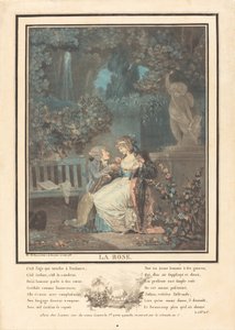 バラ 作： Philibert Louis Debucourt