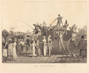 カーニバル 作： Philibert Louis Debucourt