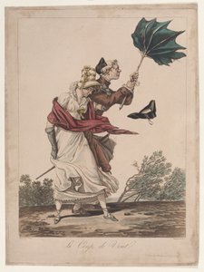 疾風、1775-1832。 作： Philibert Louis Debucourt