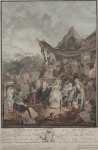 花嫁のメヌエット、1786年。