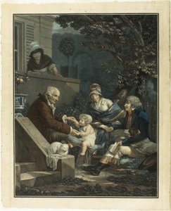 父親の喜び 作： Philibert Louis Debucourt