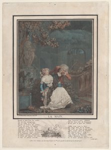 手、1788年。 作： Philibert Louis Debucourt