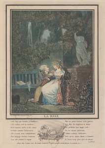 バラ、1788年。 作： Philibert Louis Debucourt