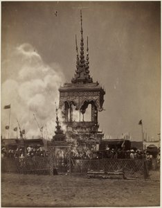 ビルマの火葬 作： Philip Adolphe Klier