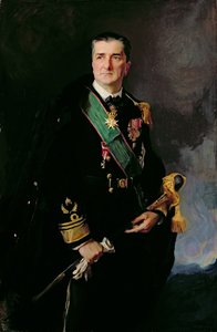Miklos Horthy de Nagybánya (キャンバスに油彩)