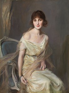 ドナ・マリア・メルセデス・デ・アルベアールの肖像 作： Philip Alexius de Laszlo