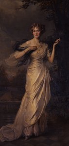 第8代ノーサンバーランド公爵夫人ヘレンの肖像 作： Philip Alexius de Laszlo