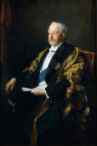 第9代デヴォンシャー公ヴィクター・キャベンディッシュの肖像 作： Philip Alexius de Laszlo