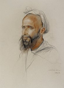 アラブ人の肖像 作： Philip Alexius de Laszlo