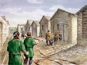 Housesteads Roman Fort、4世紀、c1990-2010 作： Philip Corke
