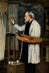 「サー・エドワード・バーン・ジョーンズ」、1898年、1917年 作： Philip Edward Burne Jones
