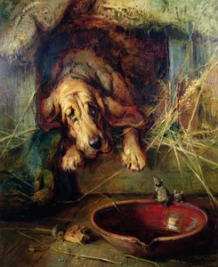 猫がいないとき、マウスは遊ぶ 作： Philip Eustace Stretton