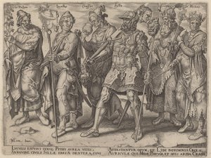 Pythius、Lucullus、Crassus、Sylla、Croesus、Midas (古代からの富の悪名高い例)