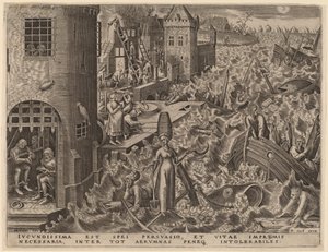 望み 作： Philip Galle after Pieter Bruegel the Elder